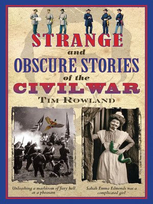 cover image of Strange and Obscure Stories of the Civil War